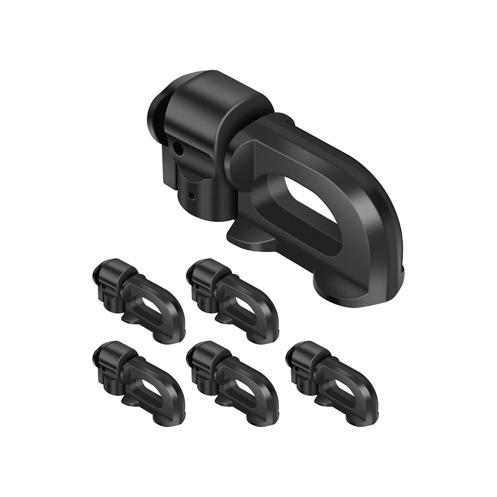 6Pcs L-Track Double Stud Tie Down Fitting Used With L Track Rail For Truck Bed,Trailer Cargo Control,Pickup,Rv,Atv 6031379170036