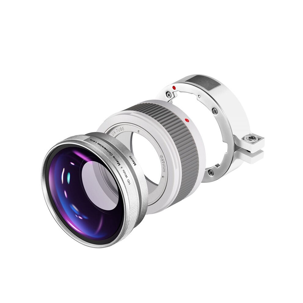 Wide Angle & Macro Additional Lens For Zv-1 Camera 2-In-1 18Mm Hd Wide Angle+10X Macro Additional Lens B 6032703848331