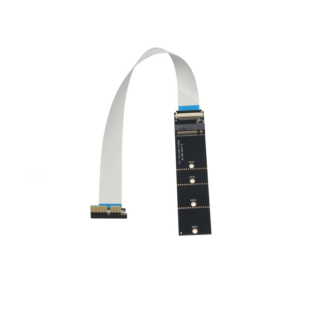 Pci-E X1 To M.2 Nvme Extension Cable Pci-E X1 To M.2 Nvme Ssd Adapter Card For 2230 2242 2260 2280 Ssd 6031271068318