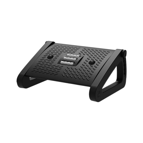 Ergonomic Foot Rest with Adjustable Height & Massage Rollers for Enhanced Posture & Comfort