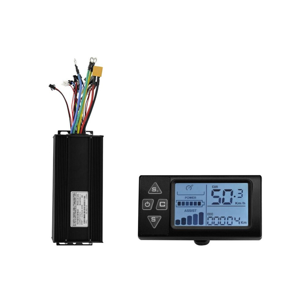 36V 48V 52V 45A 1500W 2000W Brushless Motor Drive Controller S861 Color Lcd Kit For Mountain Ebike Scooter Repair 4711724325374