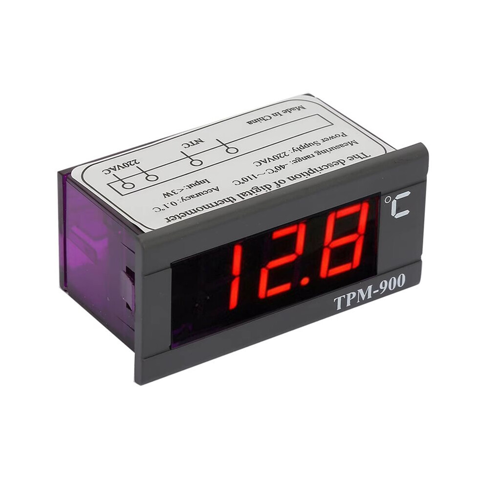 Digital Thermostat Controller Tpm‑900 Digital Temperature Controller Led Panel Meter With Sensor Thermostat Controller 6033982890950