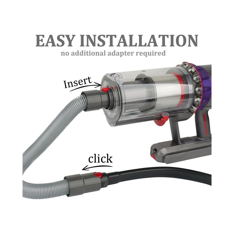 Flexible Crevice Tool And Extension Hose For Cleaner V15 V15s Gen5 V12 V11 V10 V9 V8 V7 Dryer Vent Cleaner Kit 6034264375370
