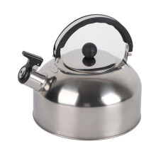 3L Stainless Steel Whistling Kettle - Teapot for Camping, Portable Design