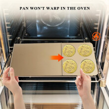 Molde para 6 Muffins, Molde Antiadherente para Panecillos de Hamburguesa, Moldes Rectos para Muffins Ingleses y Cupcakes con Tapa.