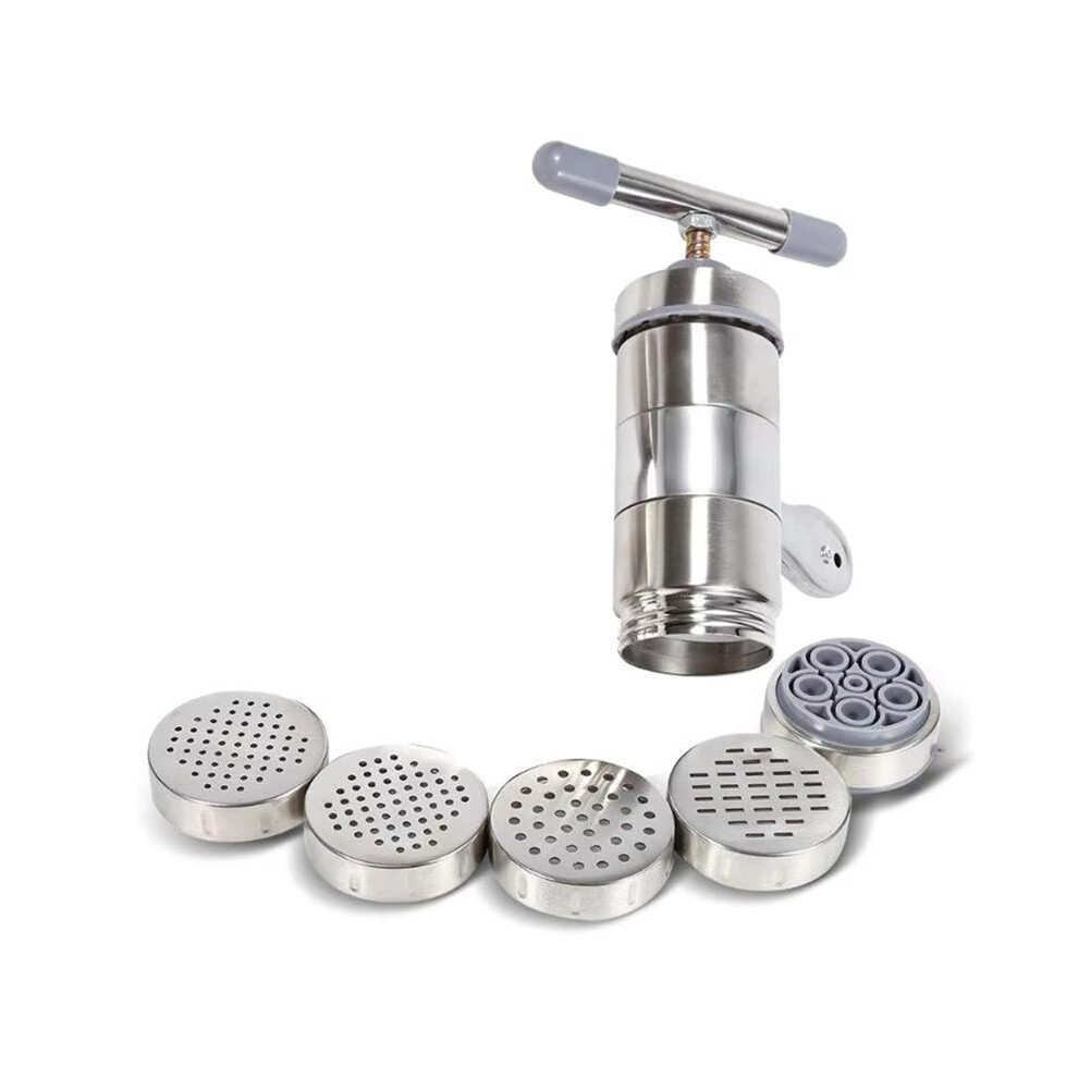Manual Stainless Steel Noodle Maker Pasta Cutter Kitchen Machine Tool Hollow Noodle Machine Noodle Machine 5 4712844182212