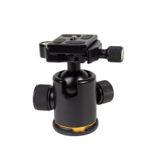 Camera Tripod   with Quick Release Plate 1/4" Screw Compact Ballhead for DSLR Mirrorless Photography