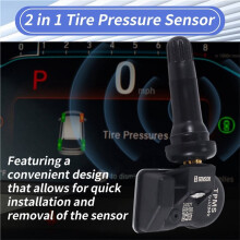 4pcs Programmable TPMS Tire Pressure Sensor for Autel Tool TS408 TS508 ITS600 315MHZ&433MHz 2 in 1 MX Sensor Monitor