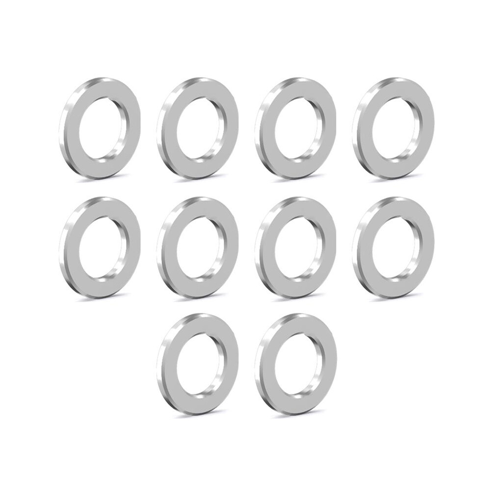 10Pcs M5 Bicycle Titanium Flat Washer Universal Bike Bolts Gasket 5Mm Mountain Road Bike Bolts Spacer Titanium 6031394975395