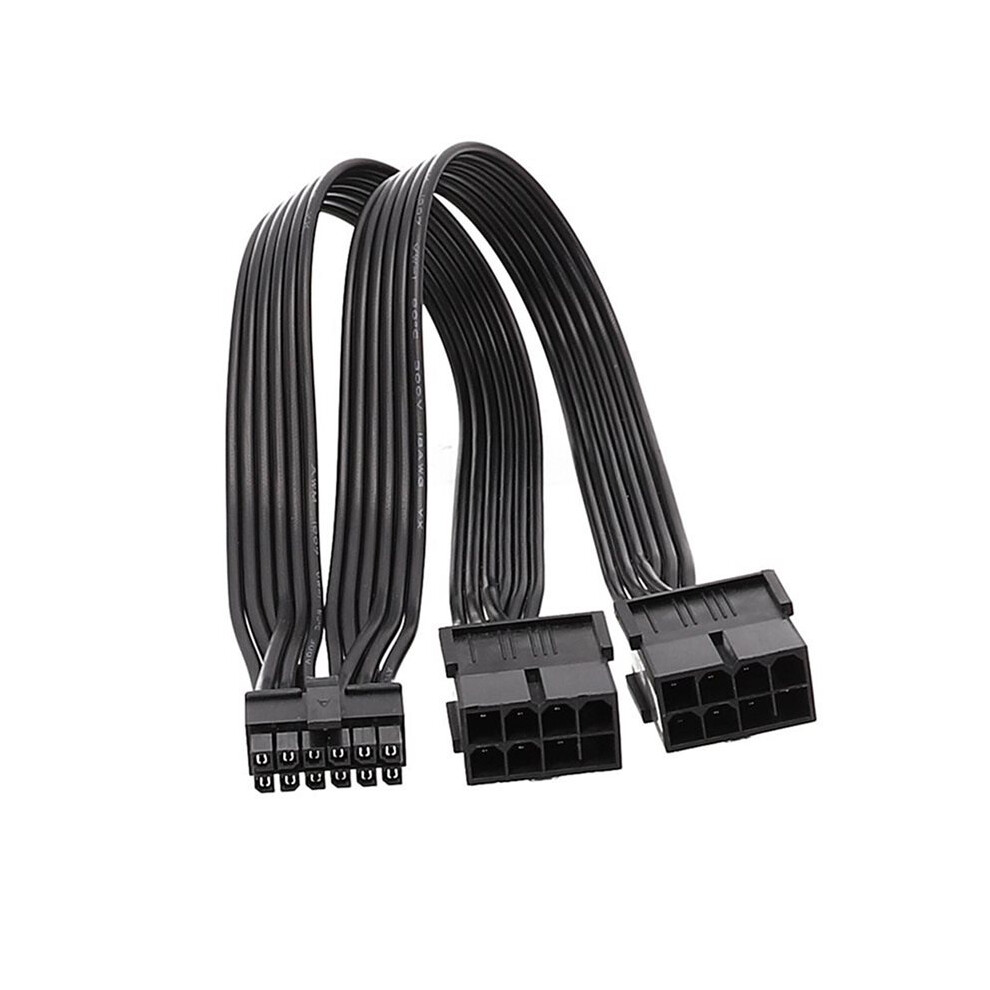 For Rtx3080 Rtx3090 Card 12Pin Power Cable 12Pin To Dual Pci-E 8Pin Gpu Power Connector Cord 4712580000283