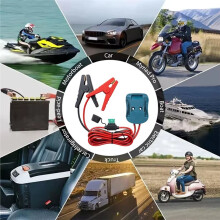 Adaptador de Alimentación de Emergencia para Coche, para Arrancador de Batería con Fusible para  de 30 A para  18 V BL1850B BL1860B