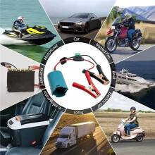 Car Emergency Power DIY Adapter for 30A Fused Jump for 12V Battery