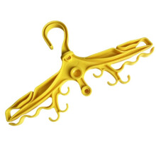 Scuba Diving Wetsuit Hanger Dry Suit Dive Folding Holding Coat Holder Diving Swimming Suit Hanger Yellow