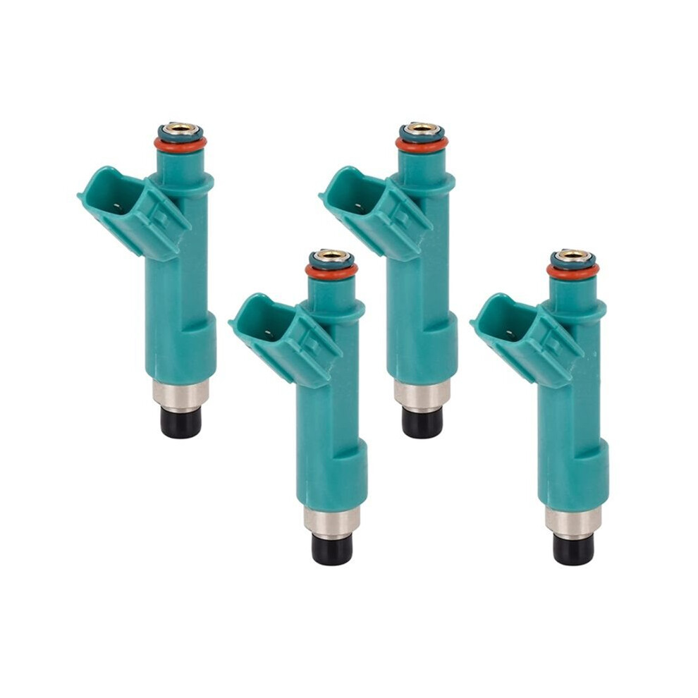 4Pcs 23209-0H030 Fuel Injectors For 2.4L Camry Rav4 Highlander 232090H060 2320928080 Green 6031190082655