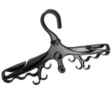Scuba Diving Wetsuit Hanger Dry Suit Dive Folding Holding Coat Holder Diving Swimming Suit Hanger Black