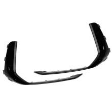 4K0807967A 4K0807968A 2 Pièces - Enjoliveurs de Feux Antibrouillard Avant Compatibles avec pour  A6 C8 S- S6 2019-2023 - Noir - Accessoires