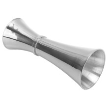 Double Jigger,Wide Opening Thick Design Glossy Finish - Accurate Alcohol Measuring, Easy Cleaning, Perfect