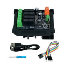 Industriell USB Modbus-Relä PRO Modbus RTU-Protokoll USB/TTL-Gränssnittsstyrning PLC-Reläkort för Automation D