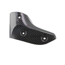 Couvercle DéCoratif de Protection de Tuyau D'éChappement Avant en Fibre de Carbone pour T-MAX 560 530 Tmax560 Tmax530 17-21