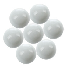 30 Stück Murmeln 16 mm Glasmurmeln Knicker Glaskugeln Dekoration Farbe Nuggets Spielzeug Weiß