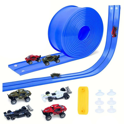 Easy Clean Silicone DIY Race Track Building Set for-4LAN