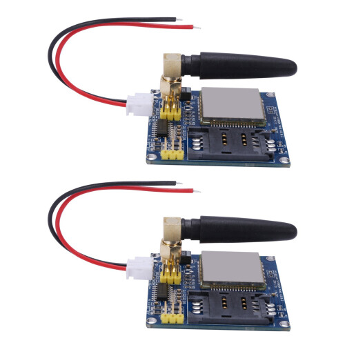 2Pcs Sim900A Sim900  V4.0 Wireless Data Transmission Module Gsm Gprs Board Kit + Antenna