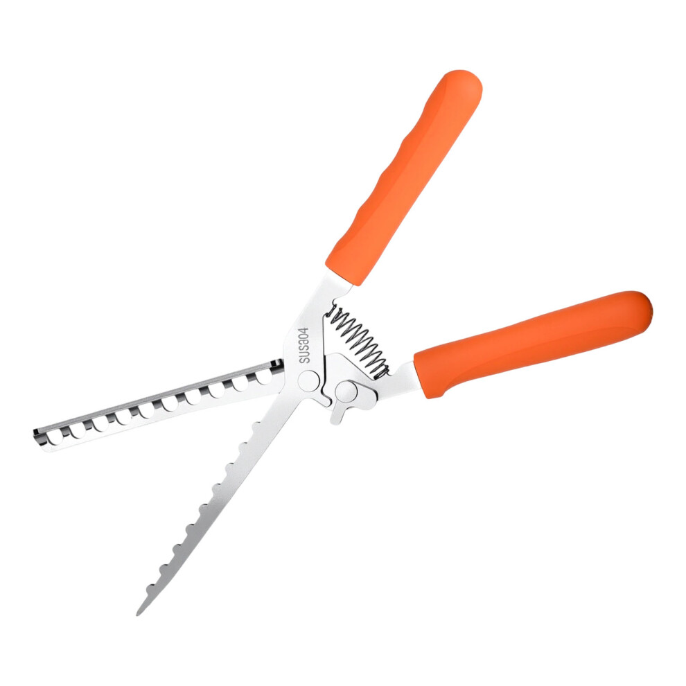 Easy Cleaning Rib Membrane Remover Nonrust Steel Tool-Orange1