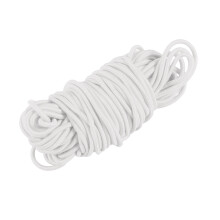 Vit elastisk PP-snöre för armband och smycken