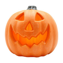 Lanterna de abóbora oca com LED para o Halloween e a Páscoa.