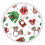 Weihnachtsbaumrock 122 cm (48 Zoll) Polyester, Festtagsdekoration 1