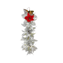 Christmas tree ornaments gold silver door pendant 6 pcs