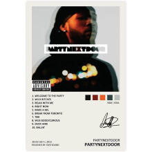 Aaroca Partynextdoor Leinwandposter, ungerahmt