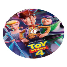 Weihnachtsbaumdecke im Toy Story-Design aus Polyester