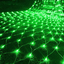 Fairy String Lights 5FT x 5FT 96 LED 8 Modes Green
