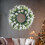 Christmas Wreath White Border Red Fruit 35x35 cm 1