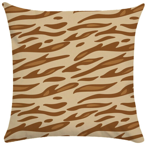 Cotton Linen Pillow Case Animal Geometric Pattern 1 Piece