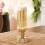 Conjunto de 6 velas de chá de cristal LED a bateria 1