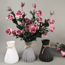 Vaso de plástico inquebrável, moderno, para decoração de casa e casamento.