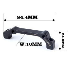 3X Disc Brake Caliper Mount Adapter Is/Post Front 180mm Rear 160mm for   Mtb