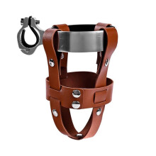 Gaiola para Garrafa de áGua de Bicicleta Ao Ar Livre Anti VibraçãO Suporte de EquitaçãO Vintage Suporte para Copo de áGua de Mountain Bike
