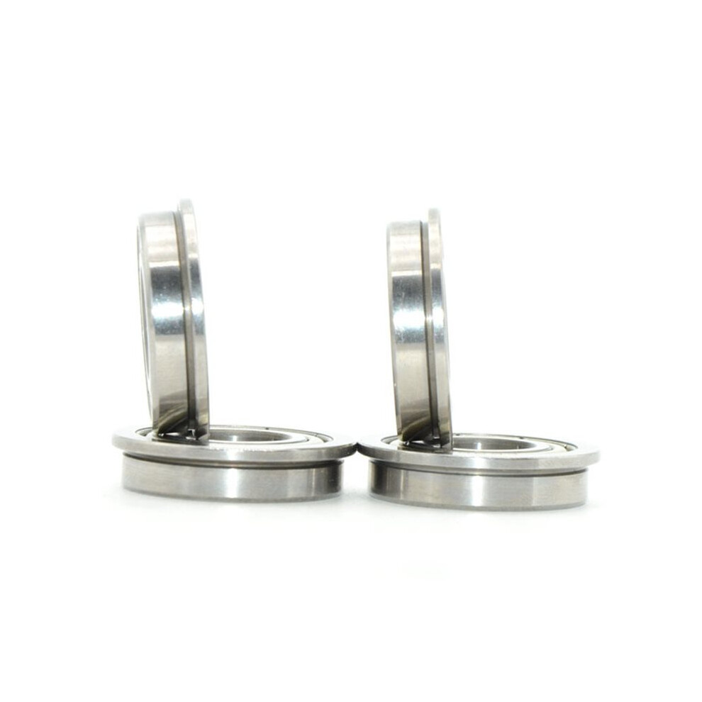 10Pcs Sf6901zz Flange Bearing 12X24x6 Mm Double Shielded Stainless Steel Flanged Sf6901 Z Zz Bearings Sf6901z 6032129613261