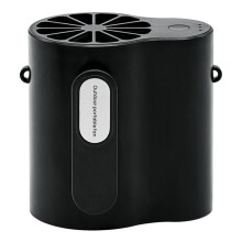 Portable Cooling Clip Fan, Waist Fan, Powerful Small Personal Portable Shirt Fan, Outdoor Undershirt Fan Black