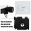 2X 360Adjust Laser Level Adapter Rotating Base for Laser Level Tripod Connector Pivoting Base Fine Tuning Holder 3