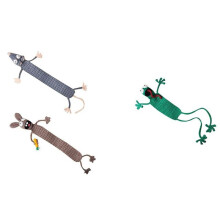 Marcador de Libros de Dibujos Animados de Animales en 3D, Hecho A Mano, de Ganchillo, para Niños, Estudiantes, Bonito Colgante con Clip para Libro