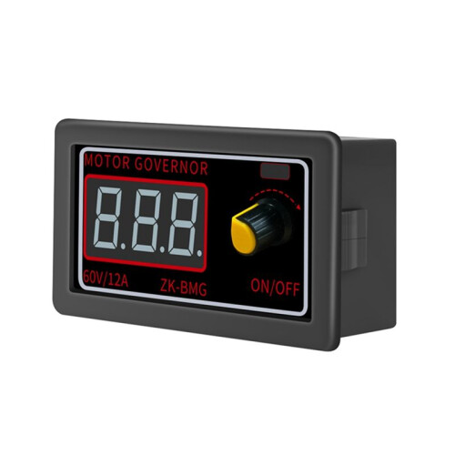 PWM  Motor Speed Controller Motor Fan Controller with Display Motor Controller 9-60V/12A /500W