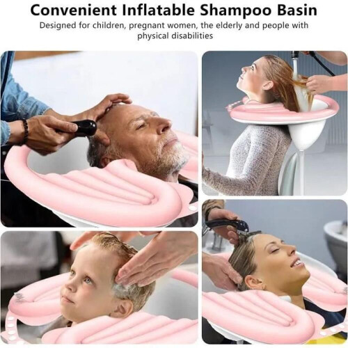 Opblaasbare shampoobak - Draagbare wastafel - PVC 1