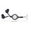 2Pcs Assorted Color in-Ear Retractable Earphone Wired Earbuds for Home 2