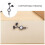 2Pcs Assorted Color in-Ear Retractable Earphone Wired Earbuds for Home 5