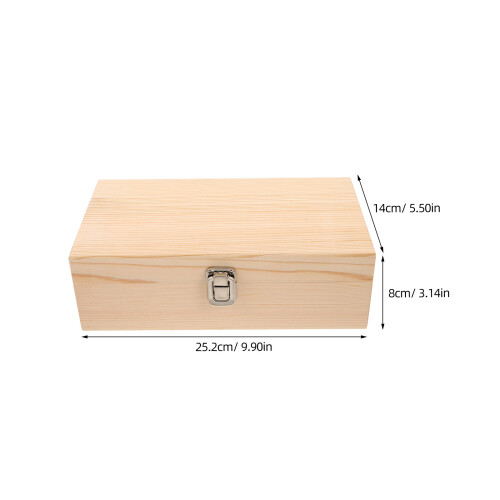 55Aa Wooden Battery Organizer Case with Protective Slots for Daily Use 1