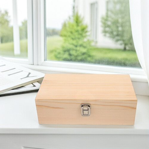 55Aa Wooden Battery Organizer Case with Protective Slots for Daily Use 2